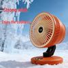 USB Charging Silent Oscillating Desktop Fan for Office, Dorm, and Home