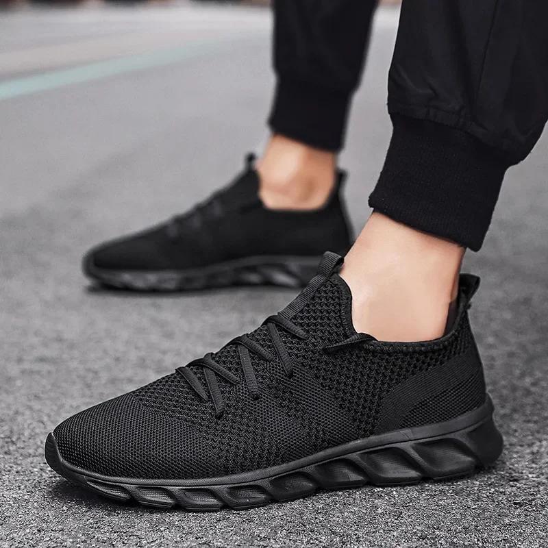 Fashion Fashion Outdoor Men Shoes Plus Size 48 Men Casual Shoes Summer High Quality Mesh Sneakers Lightweight Breathable Male Trainers