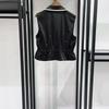 French Niche Spring/Summer 2026 Pearl-Trimmed Sleeveless Top & Layered Skirt Set