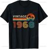 Vintage 1968 Limited Edition 57th Birthday Gifts 57 Year Old T-Shirt Graphic T Shirts Casual Mens Clothing Camiseta Hombre
