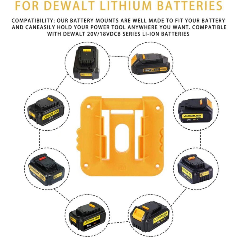 Wear-resistant Battery Base Durable Battery Base Bracket Battery Holder Connector  for Makita