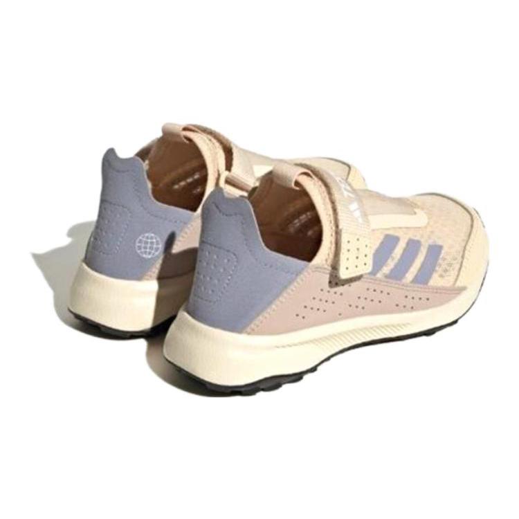 Adidas VOYAGER 21 Cushioning Abrasion Resistant Breathable Low top Outdoor Shoes Purple Kids' HP6196