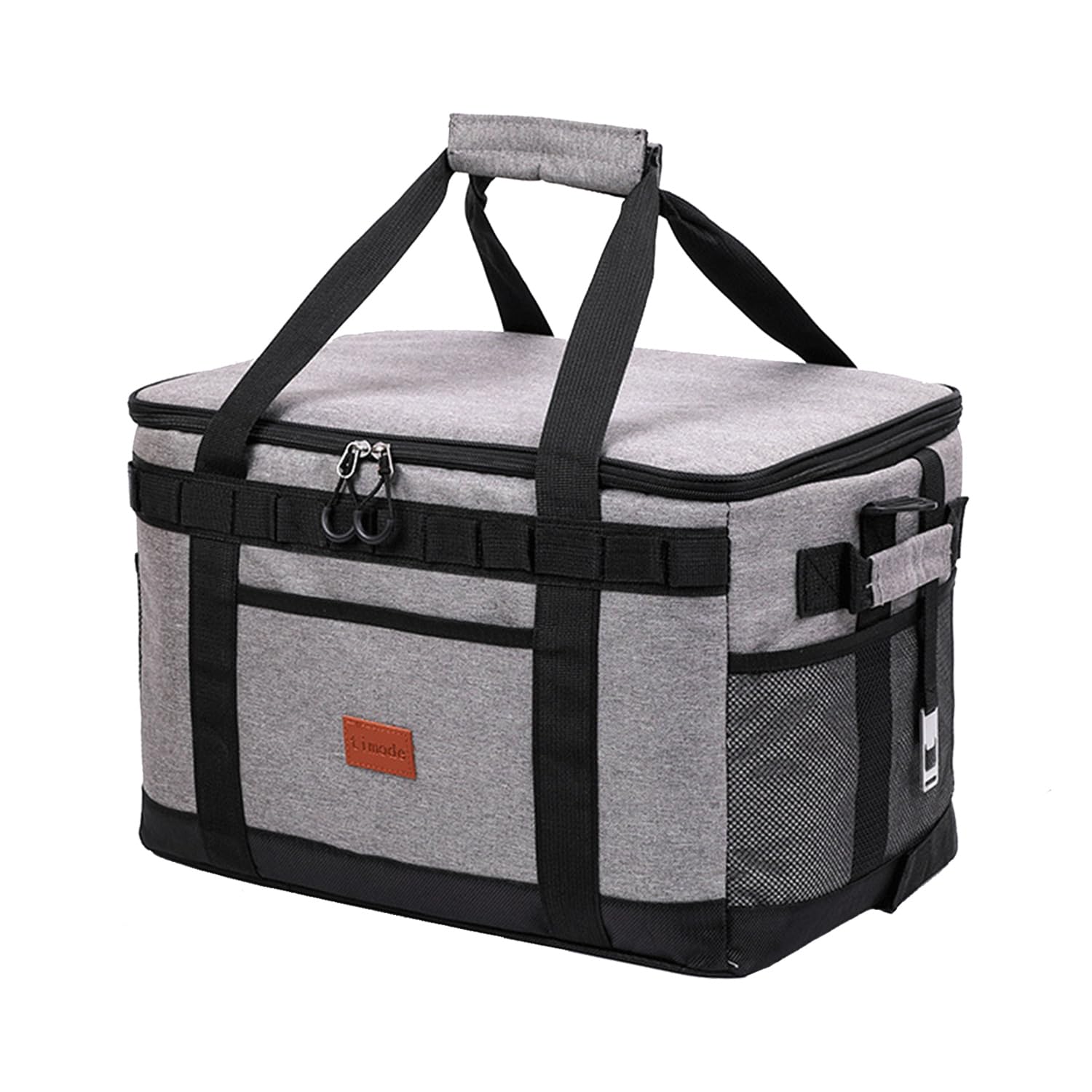 

OnceMu Large 42L Cooler Insulated High Soft Cooler Bag with Ideal for Sports Cherry Blossom Club Emergency and Shopping Box, Bag, Capacity, сірий колір
