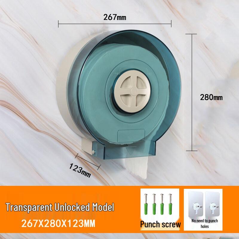 LISM Waterproof Large Roll Toilet Paper Holder