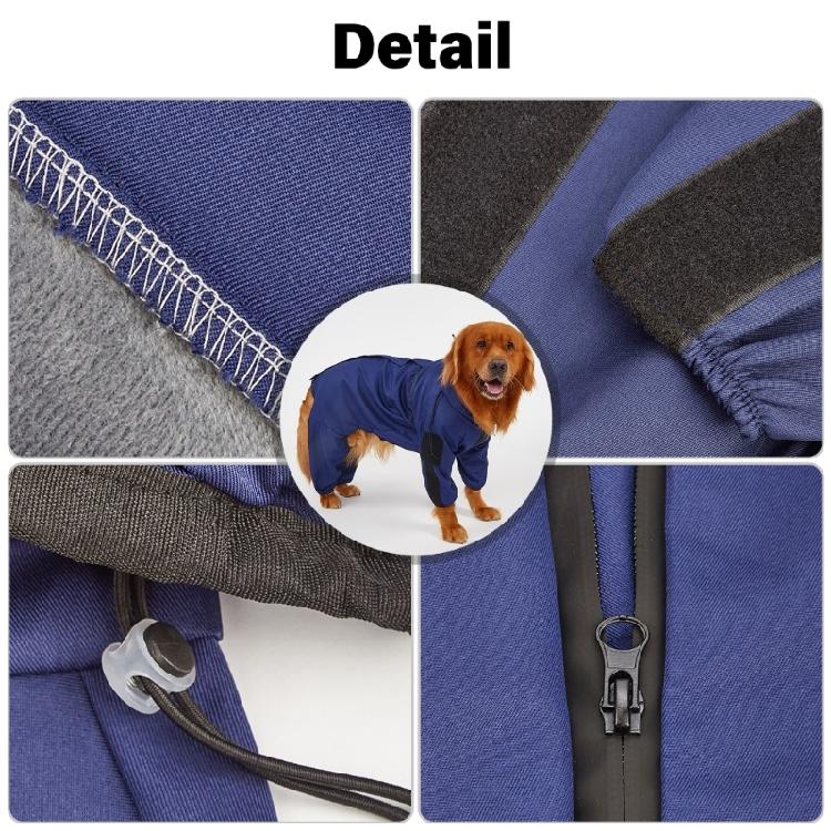 Waterproof Rainwear for Small To Large Dogs and Puppies Large Ponchos