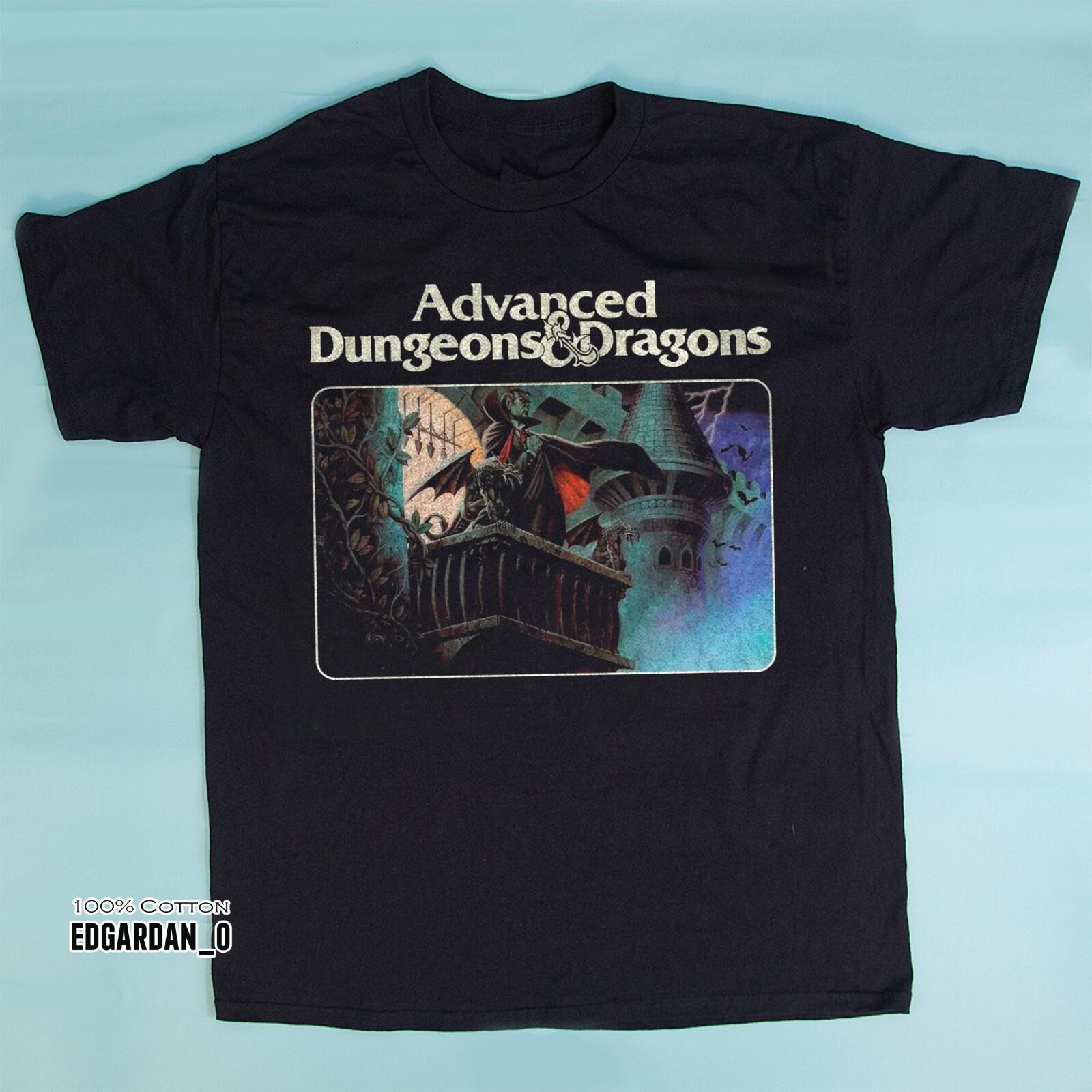 Dungeons & Dragons Ravenloft, Видеоигра Черная футболка Размер S-5XL S