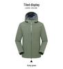 Unisex Outdoor Windproof Waterproof Warm Mountaineering Jacket for Camping and Hiking