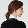 Perfect Match Fashion Pointed Detachable Collar Women Sweater Shirt Fake Collar Blouse Lace False Tie Lapel Blouse Top Clothes Accessories