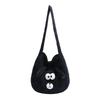 2025 Stylish Knitted Dog Crossbody Bag - Large Capacity Autumn/Winter Shoulder Bag for Women