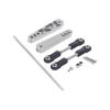 1Set Metal Rear Sway Bar Anti-Tilt Rod Kit for Axial Wraith RR10 90048 90053 1/10 RC Crawler Car Parts DIY