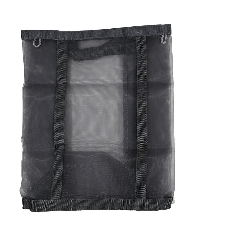 1PC Foldable Mesh Laundry Hamper with Handles Wall-Mounted Dirty Clothes Basket for Home Laundry Baskets