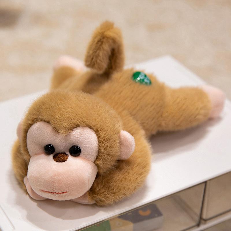 Cute Lying Rabbit Panda Doll Plush Toy Capybara Puppy Doll Girl Company Soothing Doll