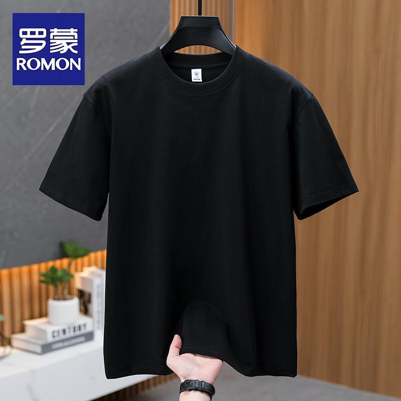 ROMON Men's Summer Loose Fit Short Sleeve T-Shirt