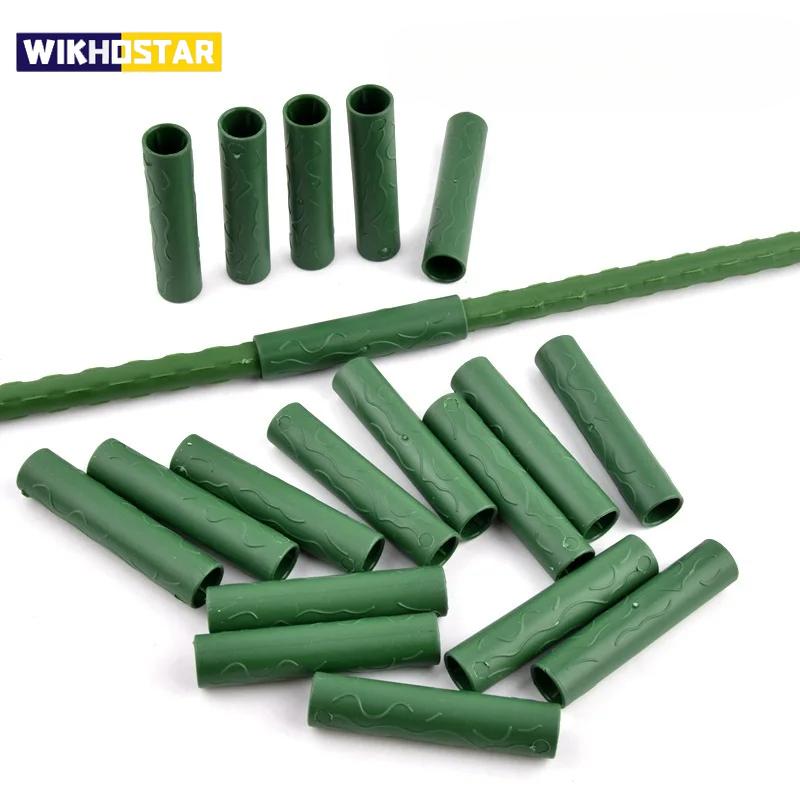 10pcs Plant Support Connectors ,Garden Stakes Grafting Stick Connectors Vines Climbing Plant Connecting Pipes 8/11/16/20mm