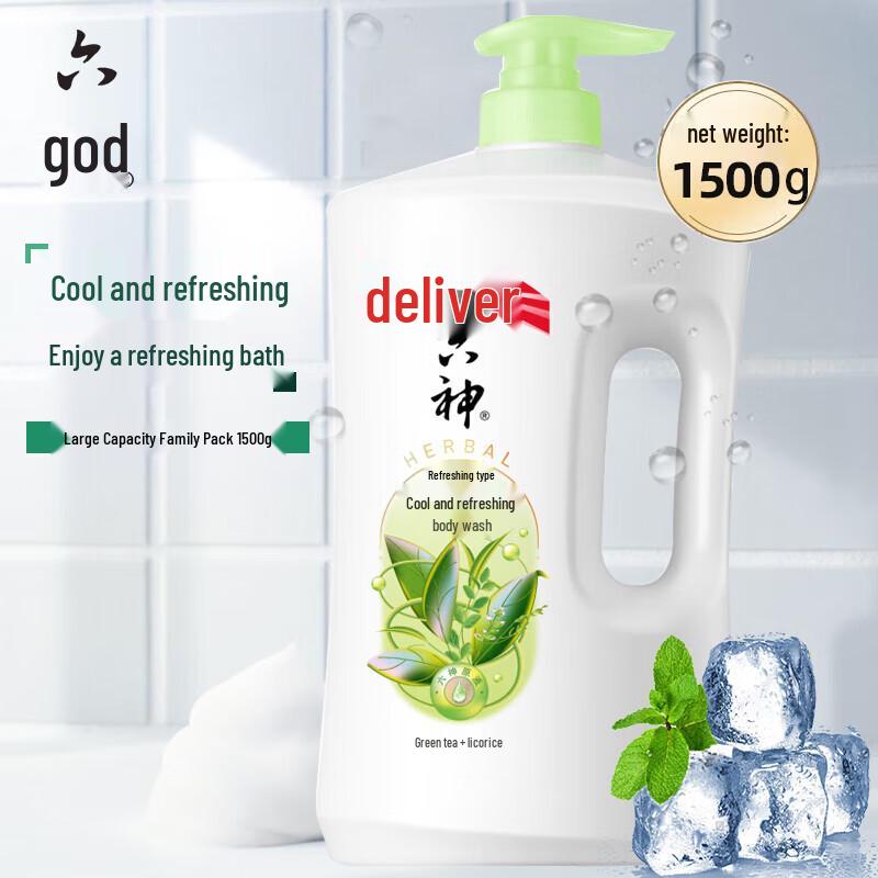

Liu Shen Cooling & Refreshing Green Tea Shower Gel