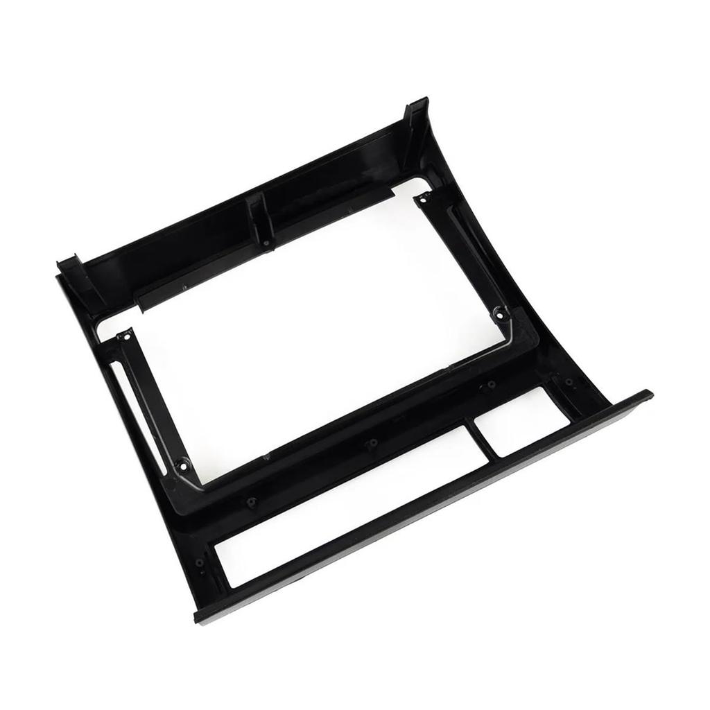 Car Interior Car Dash Stereo Radio Face Panel Frame Trim 2DIN 9" Black ABS