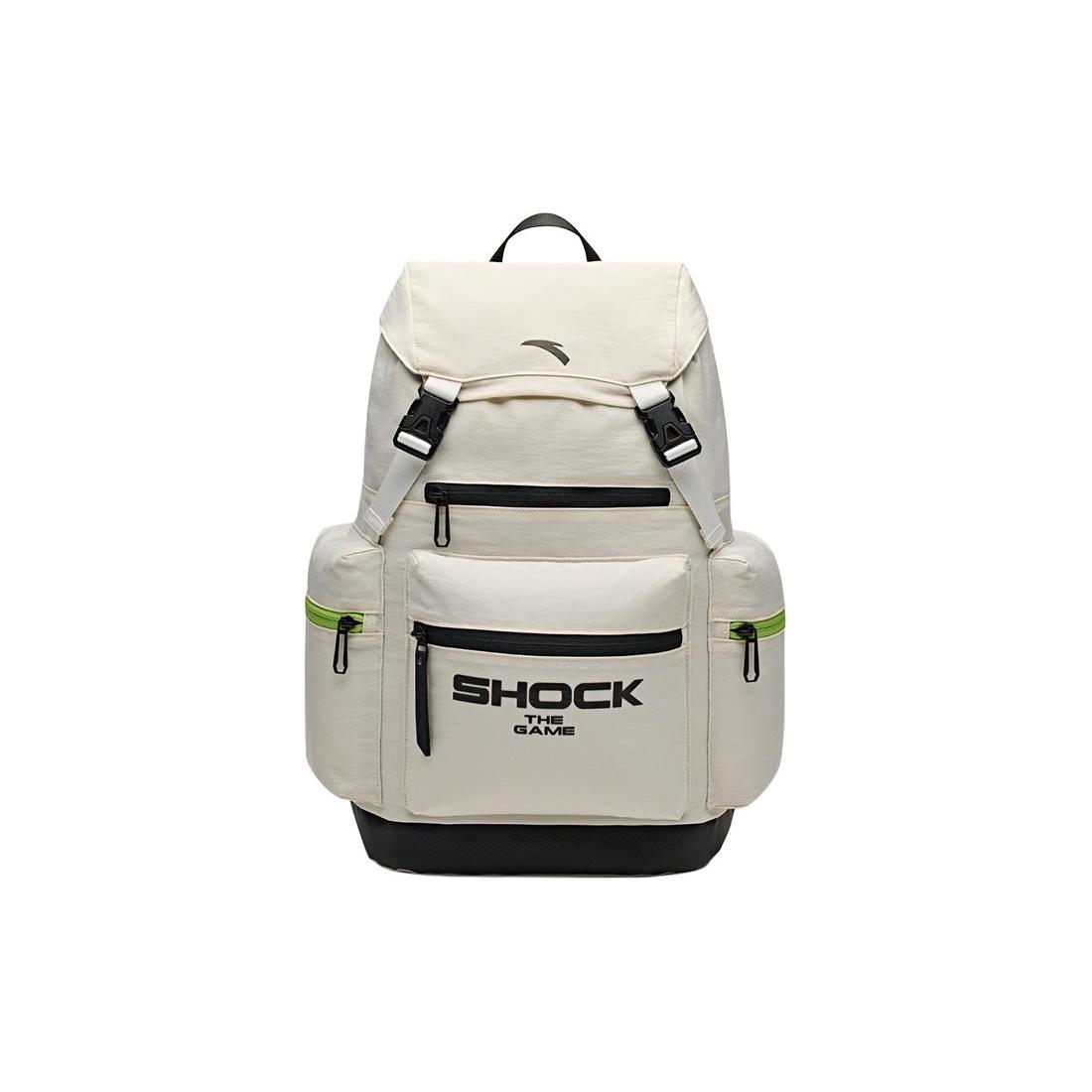 

New Anta Fabric Backpack Regular Unisex Gravel Gray 192421152-3 34.0*20.1*49.0CM