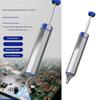 Solder Sucker Tool with Aluminum Body Spring Plunger and One Hand Release for Circuit Board Desoldering Electronics Repair and DIY Solder Work