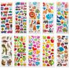 8pcs /pack Cute Cartoon Stereoscopic 3D Bubble Stickers Game Stickers Decoration DIY Various Scenes Using Birthday Gift Stickers