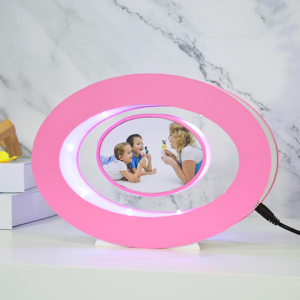 Creative Magnetic Levitation Photo Frame Photo Album Light Display Item Practical Exquisite Gift Home Decoration Handicraft