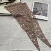 Bohemian Flower Lace Bandana Head Cover Stylish Neck Scarf For Women Everyday Outfit Travel Photography Head Accessories