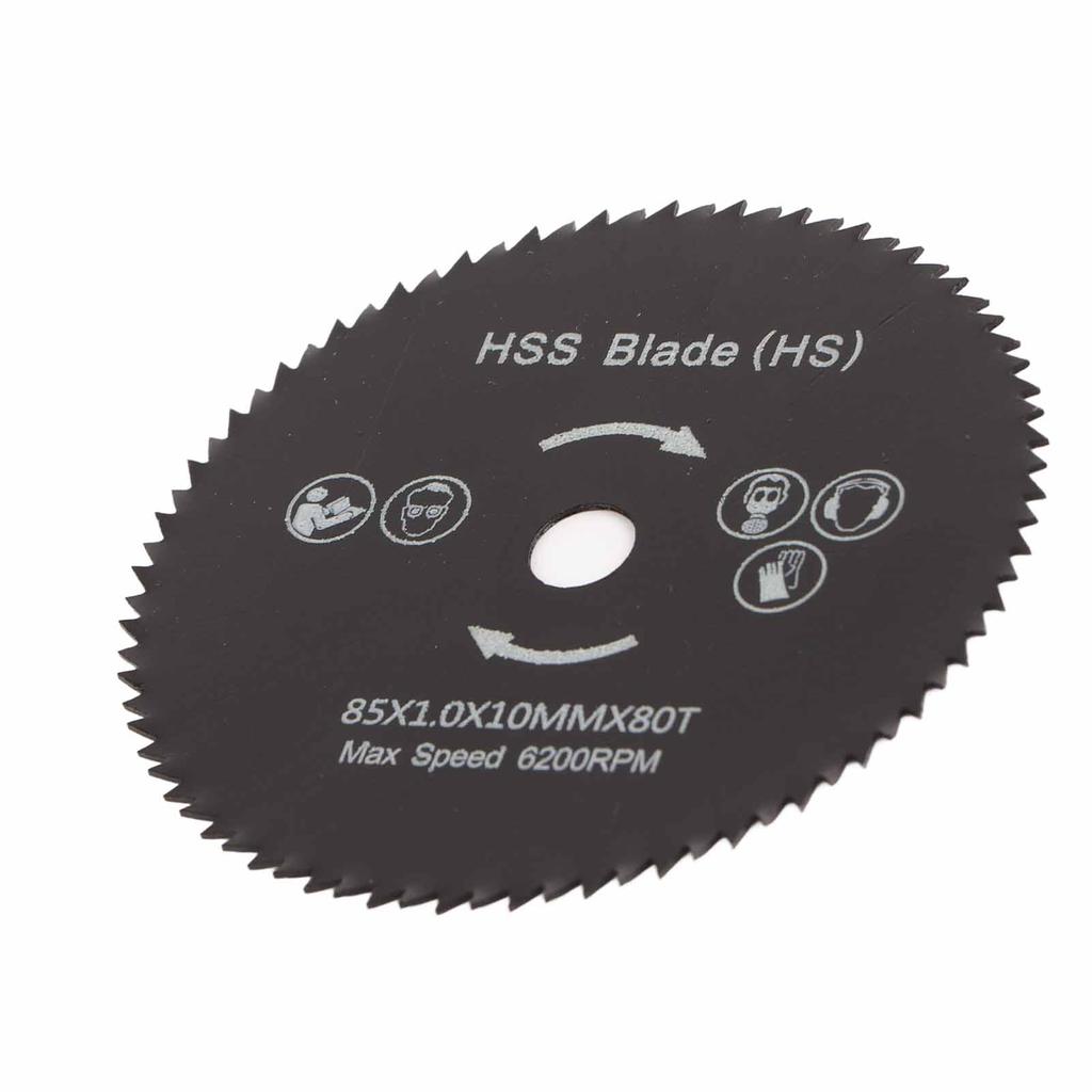 85mm 80-tooth stainless steel circular saw blade Wood cutting tool 10mm bore Cutting saw blade Circular saw blade