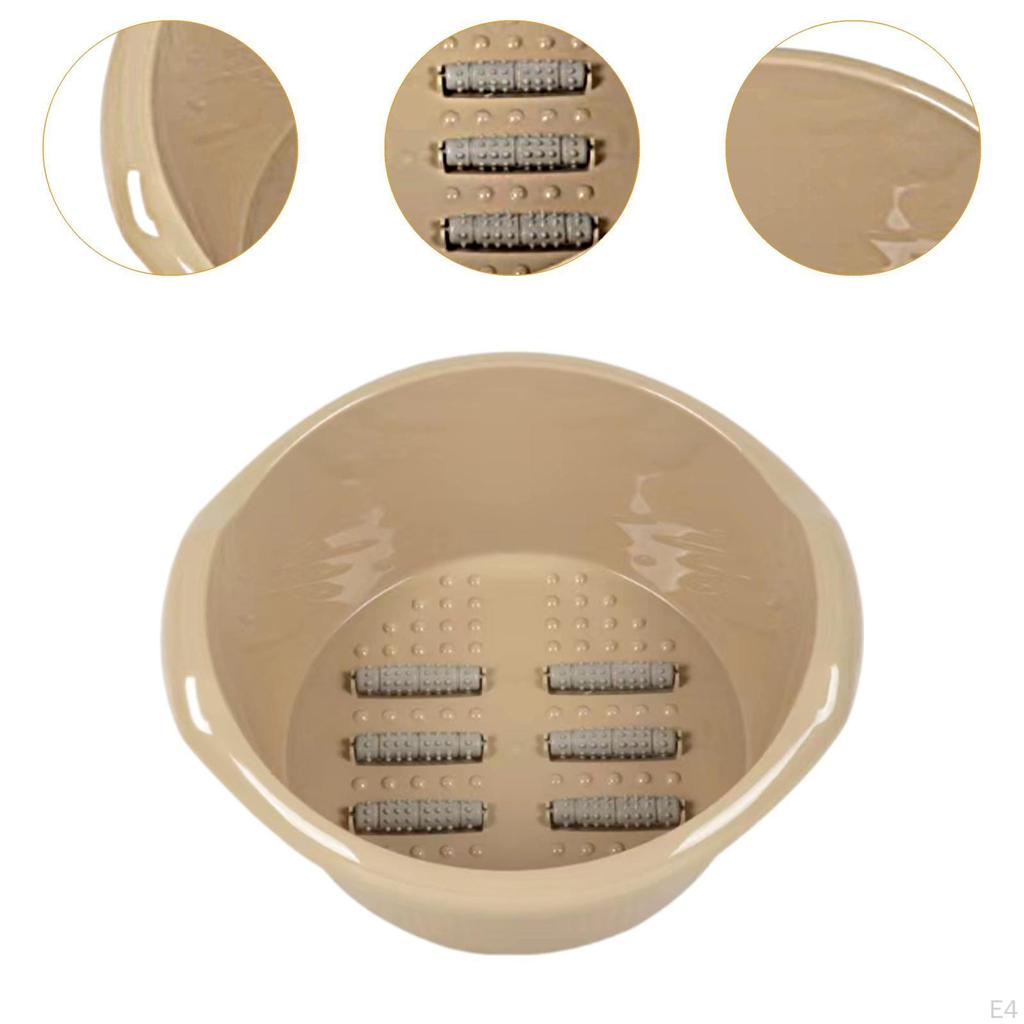 Foot Bath Container with Massage Dots for Relaxation In Dormitory