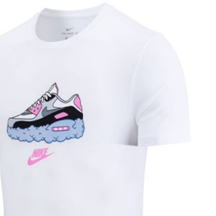 Nike Set-in Sleeve T-Shirt Men's White DB4826-100