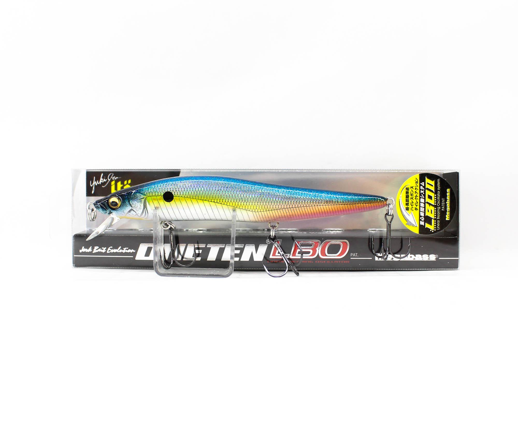 

Megabass Vision 110 Oneten LBO Floating Lure GG Shiny Blue (4424)