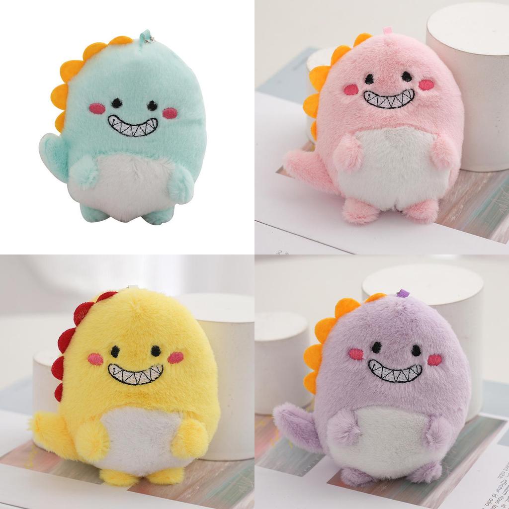 Super Cute Dinosaur Plush Keychain Soft And Squishy Backpack Accessory Perfect For Kids