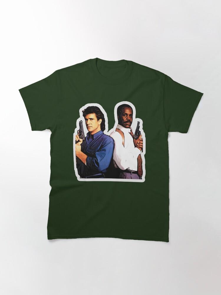 Lethal Weapon Action Movie American Police Motivational Lethal Weapon Martin Riggs And Roger Murtaugh Love You Classic T-Shirt