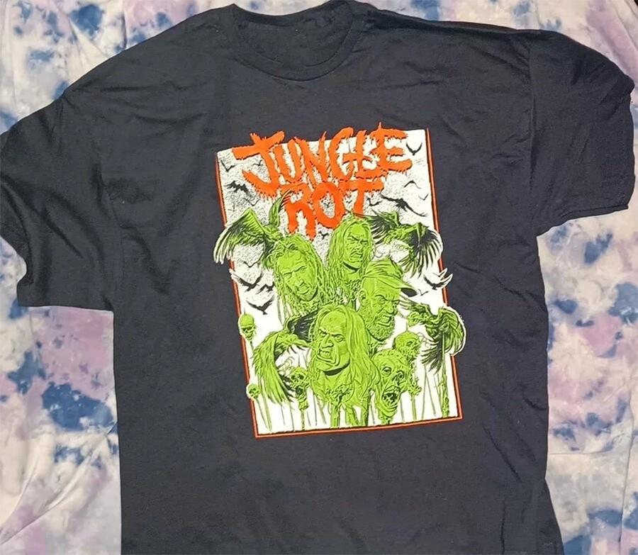 Jungle Rot Gift For Fans Black T-Shirt Cotton All Unisex Unisex T-Shirt S