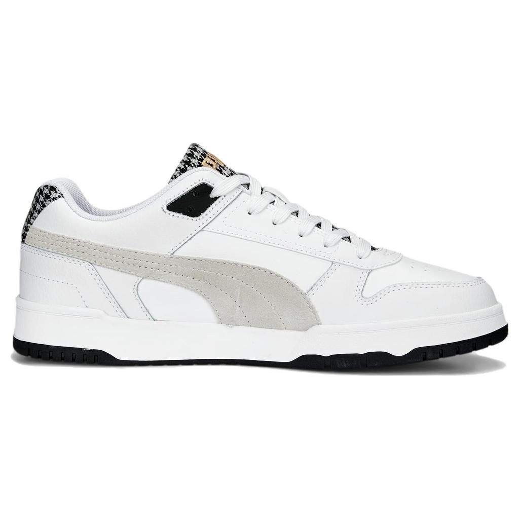 New PUMA Rbd Game Low Houndstooth 'White' Women's 389321-01