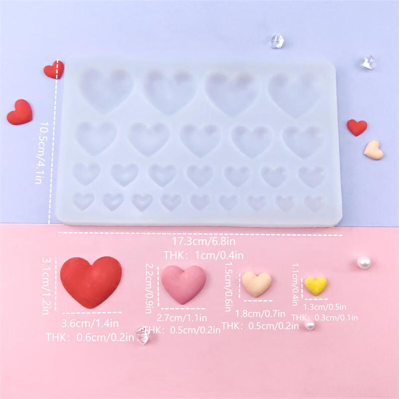 Heart-Shaped Cake Decorating Molds