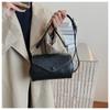 Simple PU Leather Crossbody Bag Multifunctial Multi-Compartment Shoulder Bag Solid Color Messenger Bag Women