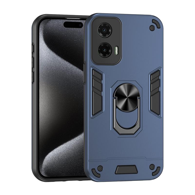 Pouzdro vojenské kvality pro Motorola Moto G35 G55 G75 G85 5G G05 G15 G04 G04S G24 G34 E14 E15 Kryt Kroužek Stojan Držák Fundas Coque