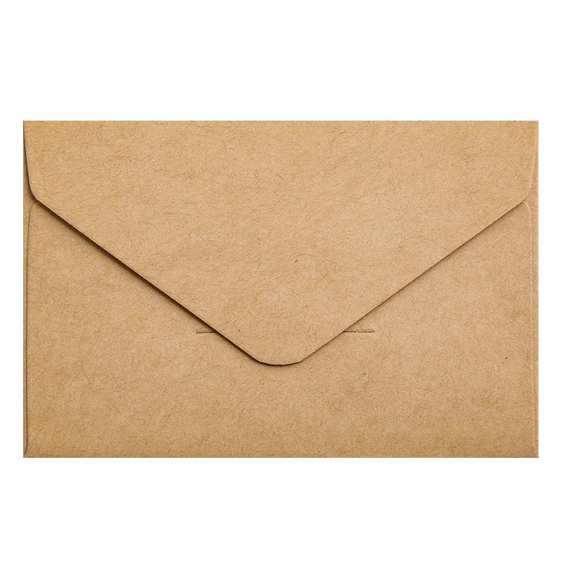 Vintage Minimalist Kraft Paper Envelope for Cards and Letters