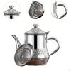 Stainless Steel Oil Strainer Storage Pot Jug Long Spout Leakproof Non Slip with Handle Mesh