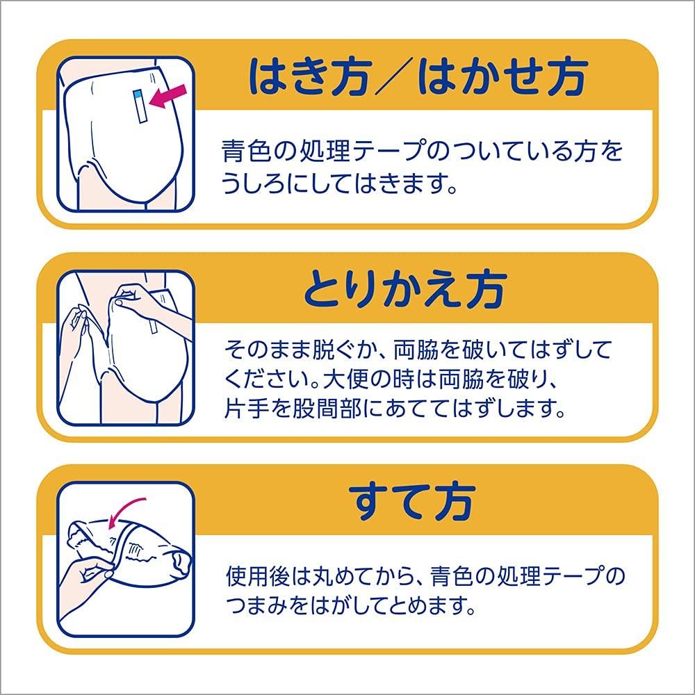 Relief Set For Those Who Can Walk [Old Package] [Trial Pack] Pants-type, Thin, Reliable, M-L, 2-Piece [ADL Classification Independently]