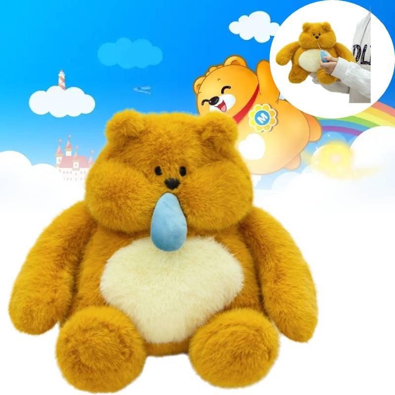 Plush Bear Snot Toy Cartoon Animals Super Soft Fill Doll Accompany Sleeping