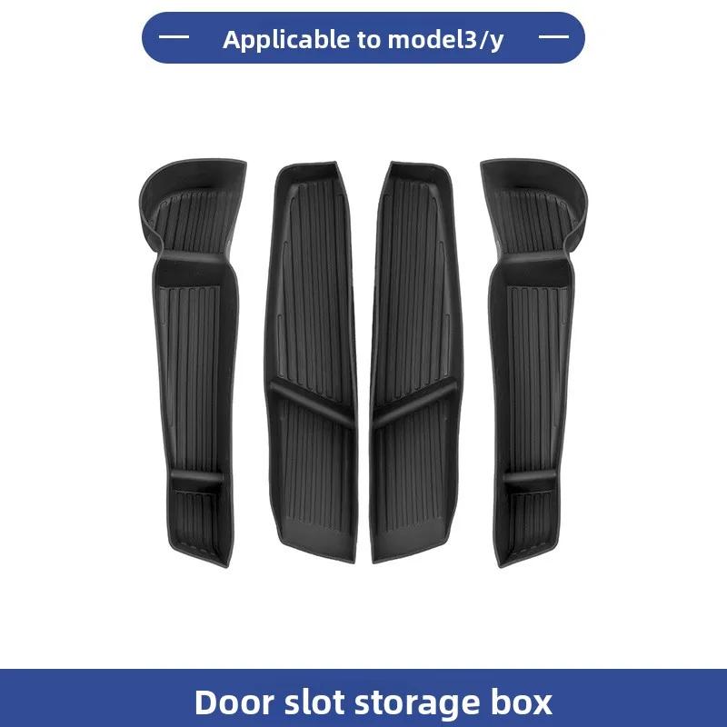 

Sticker For Tesla Model 3 Y Juniper Highland 2025 New Car Door Storage Box Car Storage Box Cross border Car Modification Acc NO LOGO