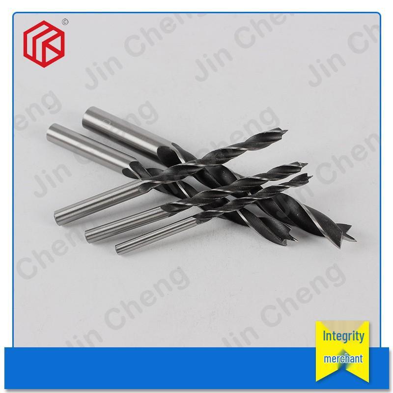 8-Piece Woodworking Twist Drill Set with Plastic Case