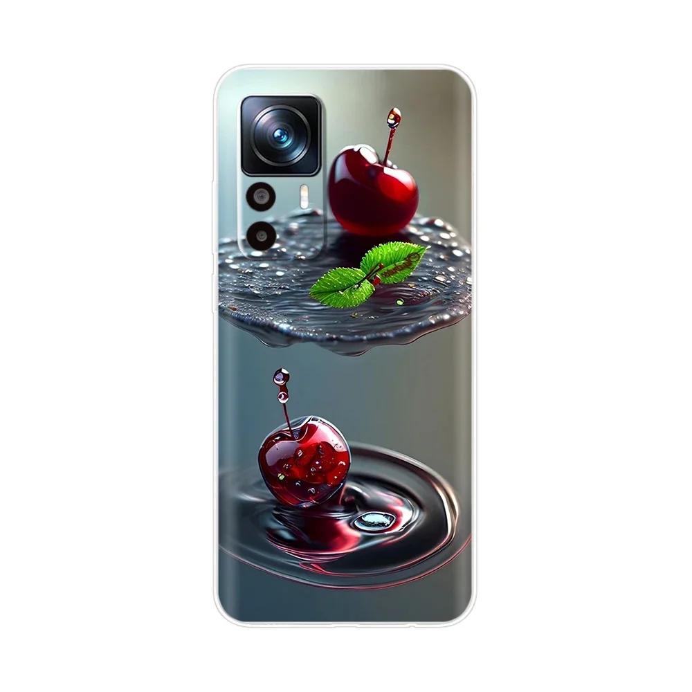 For Xiaomi 12T Pro Case Silicone Fashion Painted Soft Phone Case For Xiaomi 12T Case Back Cover For Xiomi Mi 12T Pro 12 T Bumper