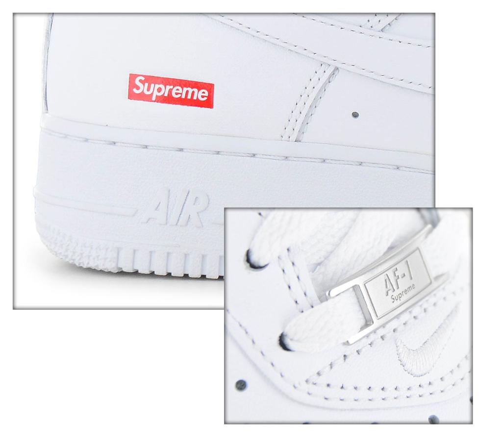 Nike X Supreme - Air Force 1 Low SP - Men's Sneakers Shoes White CU9225-100 ORIGINAL