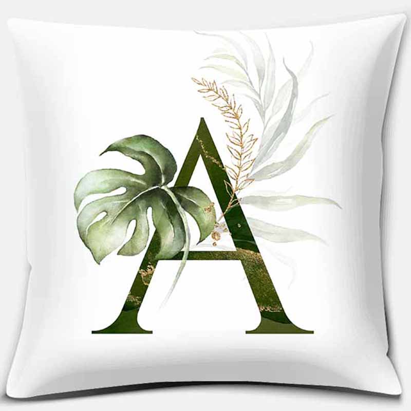 

Креативная квадратная наволочка с буквенным принтом, автомобильный диван, наволочка для офисного кресла, минималистичная наволочка для украшения дома 40X40CM