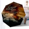 1pc The Lord of the Rings Collection Automatic Folding Umbrella - Compact 8-Rib Design, Durable Plastic & Iron1402L