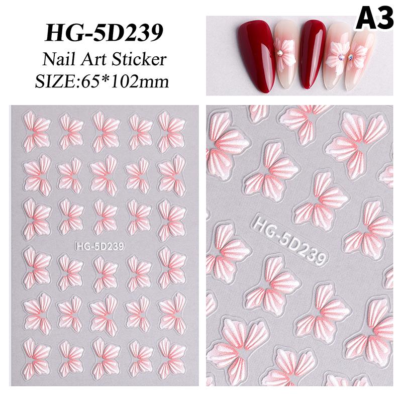 

Цветы Наклейка для ногтей Украшение для ногтей 5D Наклейка Клейкая Аппликация для ногтей Шарм для ногтей Аксессуары as the picture