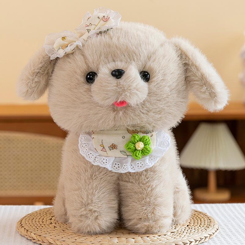 

Плюшевая игрушка Вест-хайленд-уайт-терьер - Ткань «золотая норка», Идеальный детский подарок или компаньон для сна 30 cm