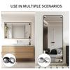 20Pcs Decorative Glass Screws Hat Nails Portable Accessory for Furniture and Glass with Washers Elegant Finish