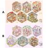 Cartoon 3D Landscape Sticker Book Three-dimensional DIY Hand Tent Landscape Stickers Cabin Scene Pocket Sticker